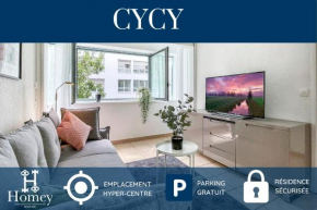HOMEY CYCY - NEW / Free Parking / Hyper-centre / Proche Genève